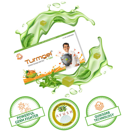 Turmgel Turmeric Lozenges (10 Each) with Tulsi