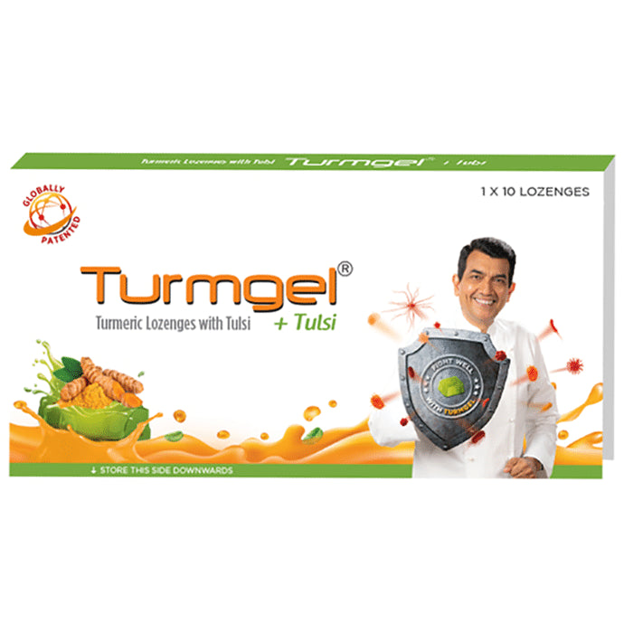 Turmgel Turmeric Lozenges (10 Each) with Tulsi - Classic Derma