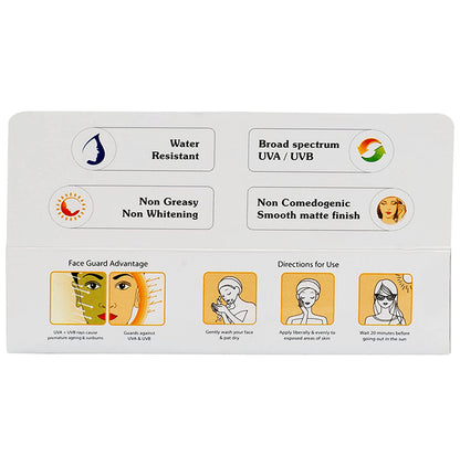 Tvaksh Face Guard Silicone Sunscreen Gel (30gm Each) SPF 30+