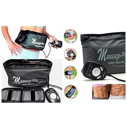 Dominion Care Massage Pro Slimming Belt with 5 Speed Vibration and Sauna Heat Weight Loss Body Wrap