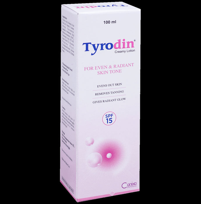 Tyrodin Creamy Lotion | For Even & Radiant Skin Tone | SPF 15