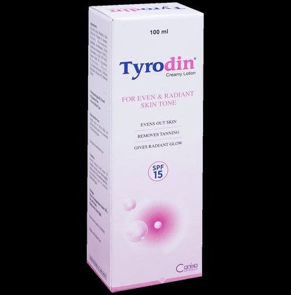 Tyrodin Creamy Lotion | For Even & Radiant Skin Tone | SPF 15