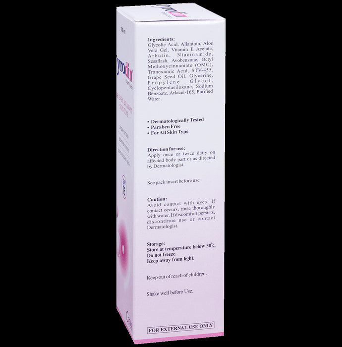 Tyrodin Creamy Lotion | For Even & Radiant Skin Tone | SPF 15