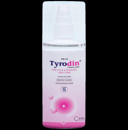 Tyrodin Creamy Lotion | For Even & Radiant Skin Tone | SPF 15