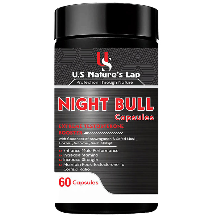 U.S Nature's Lap Night Bull Capsule - Classic Derma