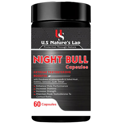 U.S Nature's Lap Night Bull Capsule - Classic Derma