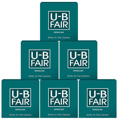 U-B Fair Bathing Bar (150gm Each) - Classic Derma
