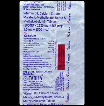 NU Cadcium Tablet
