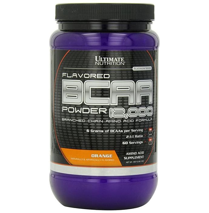 Ultimate Nutrition BCAA Powder 12000 Orange - Classic Derma
