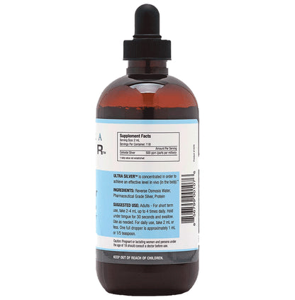 Ultra Silver Colloidal Silver 500 PPM