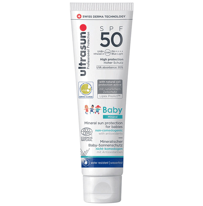 Ultrasun Professional Protection Baby Mineral Sun Protection Sunscreen SPF 50 PA++++