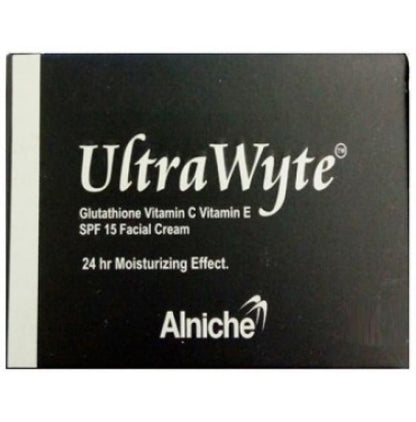 UltraWyte SPF 15 Facial Cream | Contains Glutathione, Vitamin C & Vitamin E - Classic Derma