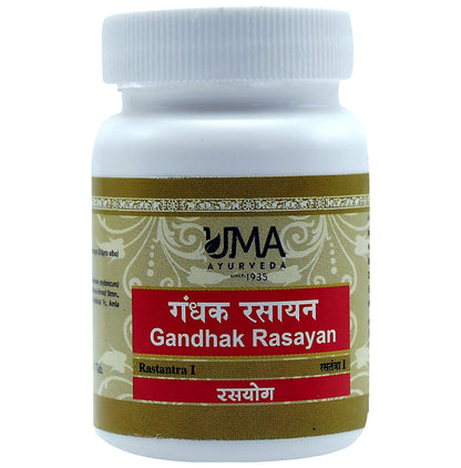 Uma Ayurveda Gandhak Rasayan Tablet - Classic Derma