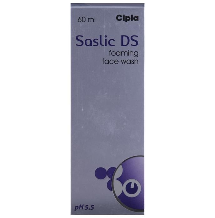 Saslic DS Foaming Face Wash with Salicylic Acid | pH 5.5