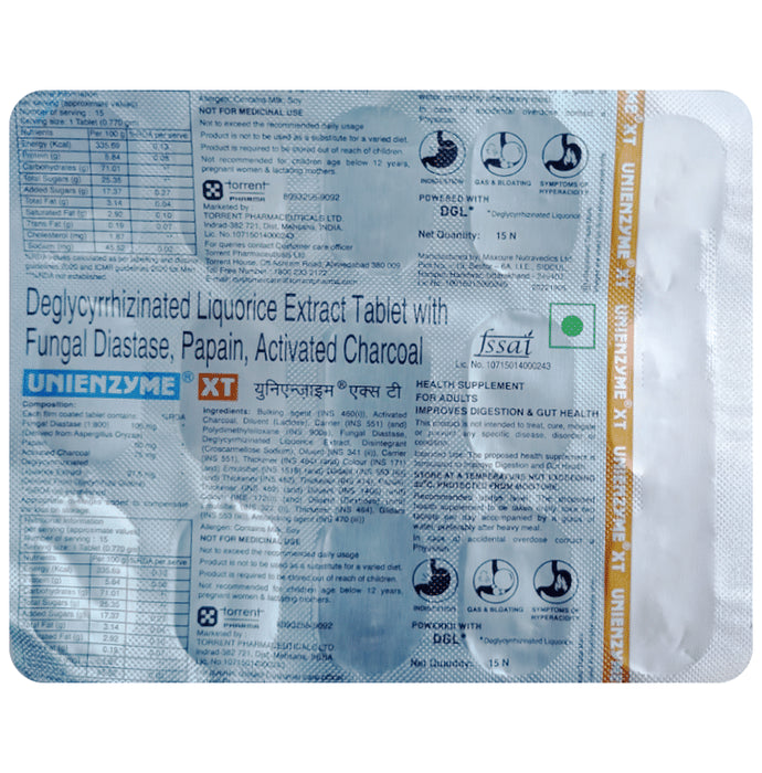 Unienzyme XT Tablet - Classic Derma