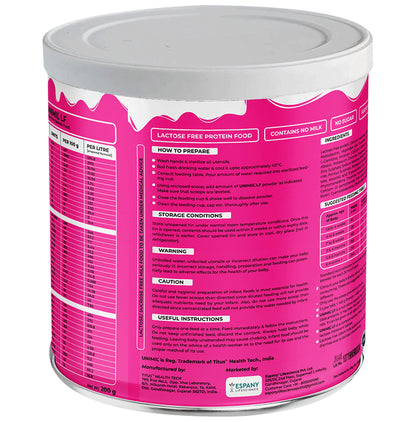 Unimil Unimil LF Baby Food Powder Lactose and Sucrose Free