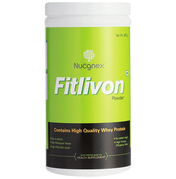Nucgnex Fitlivon Whey Protein for Muscle Building | Powder - Classic Derma
