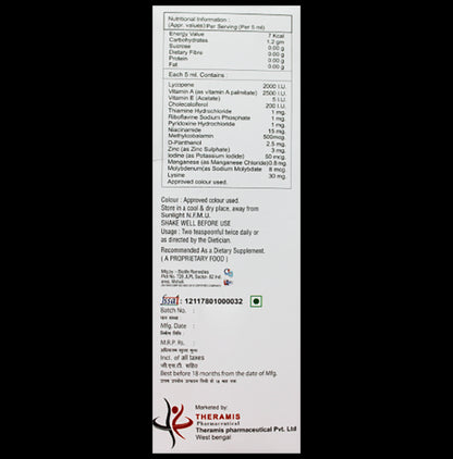 Theravit Multivitamins Syrup