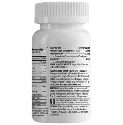 Unived Basics D3 + K2 Vegan Capsule