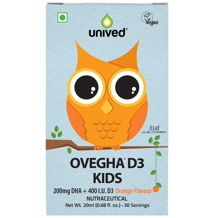 Unived Ovegha D3 Kids Orange - Classic Derma