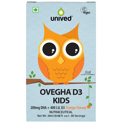 Unived Ovegha D3 Kids Orange - Classic Derma