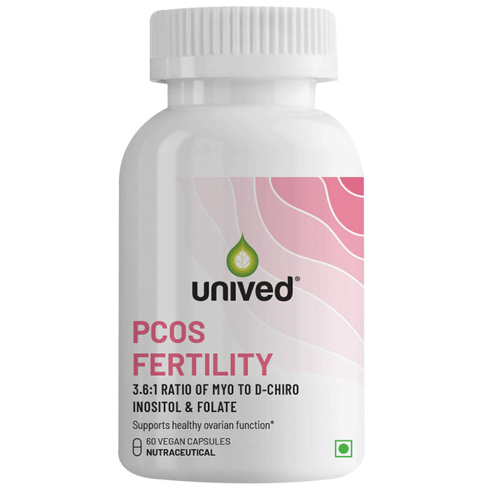 Unived PCOS Fertility Vegan Capsule - Classic Derma