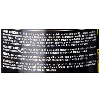 Universal Nutrition Animal Pak Capsule