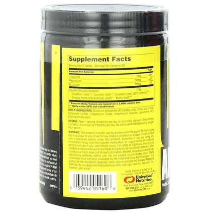 Universal Nutrition Arbuterol Tablet