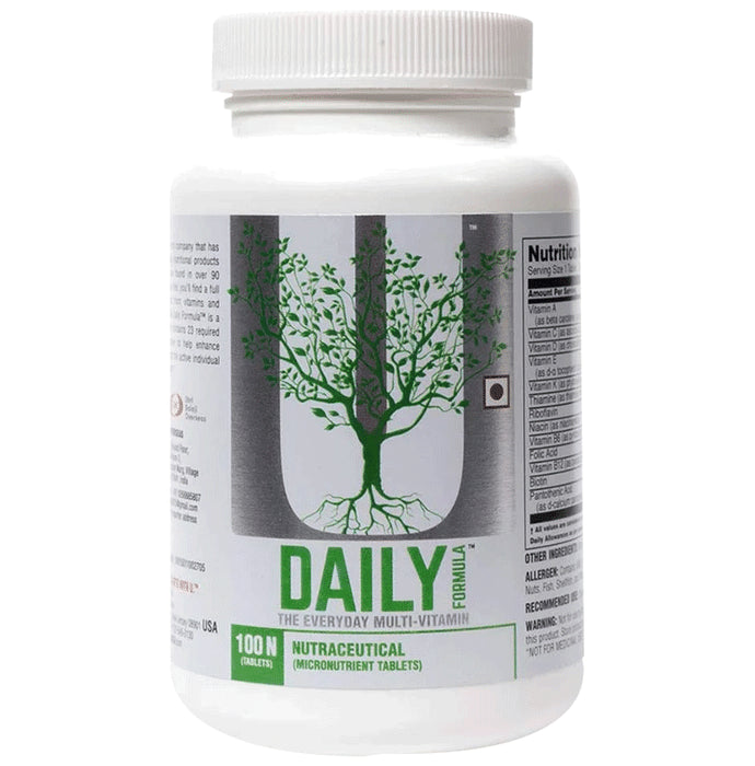 Universal Nutrition Daily Formula Tablet - Classic Derma