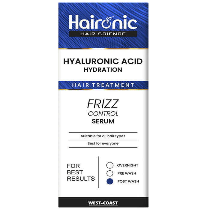 Haironic Hyaluronic Acid Hydration Hair Treatment Frizz Control Serum - Classic Derma