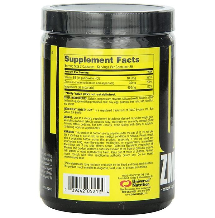 Universal Nutrition ZMA Pro Capsule