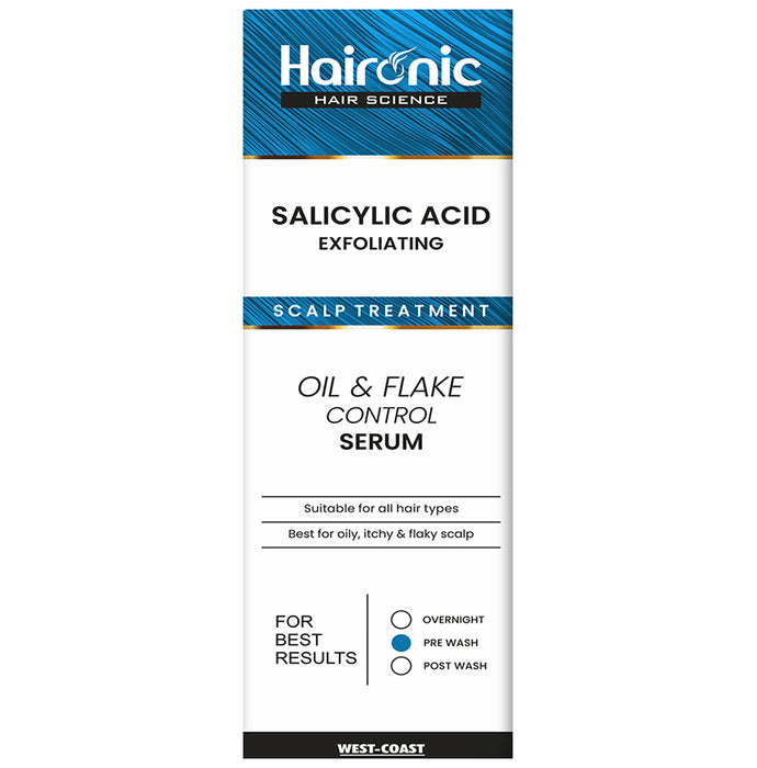 Haironic Salicylic Acid Exfoliating Scalp Treatment Oil & Flake Control Serum - Classic Derma