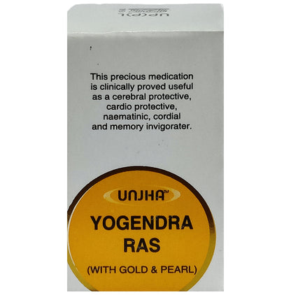 Unjha Yogendra Ras Tablet (with Gold & Pearl) - Classic Derma
