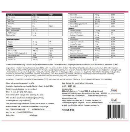 Upnourish Assorted Meal Replacement Smoothie (50gm Each)