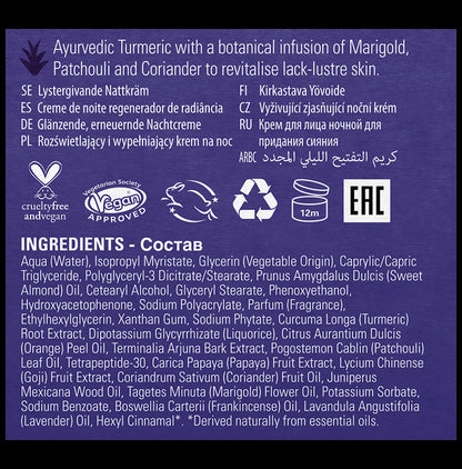 Urban Veda Radiance Replenishing Night Cream