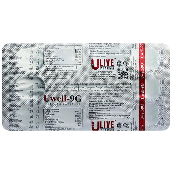 Uwell 9G Softgel Capsule