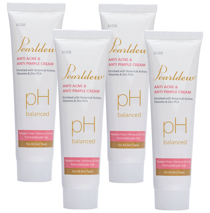 Pearldew Anti Acne & Anti Pimple Cream (25gm Each) - Classic Derma