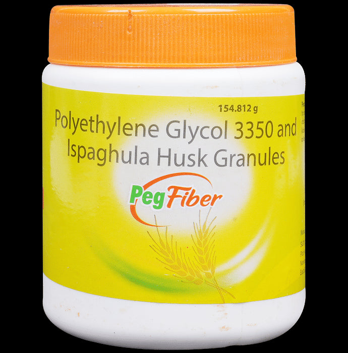Pegfiber Polyethylene Glycol 3350 & Ispaghula Powder | Eases Constipation - Classic Derma
