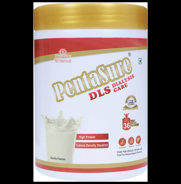 PentaSure Dls Whey Protein for Dialysis Care | Flavour Powder Vanilla - Classic Derma