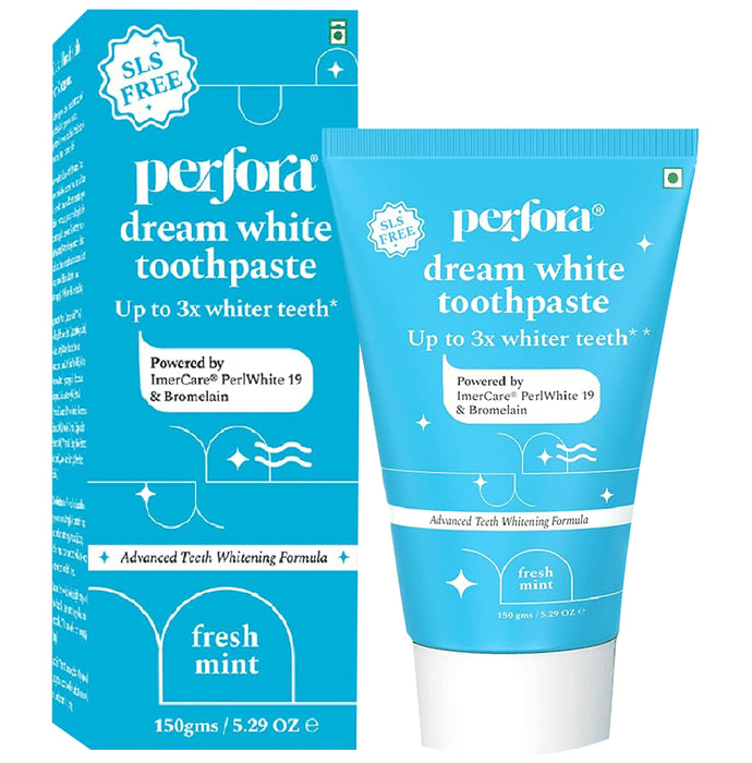 Perfora Dream White Toothpaste Fresh Mint - Classic Derma