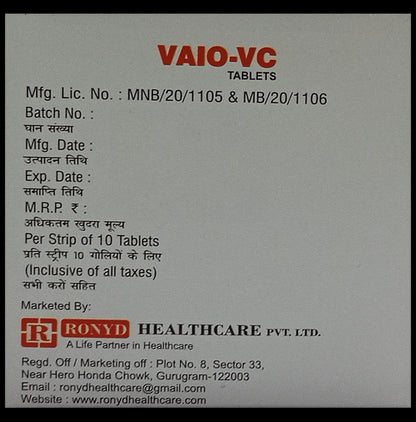 Vaio-VC Chewable Tablet