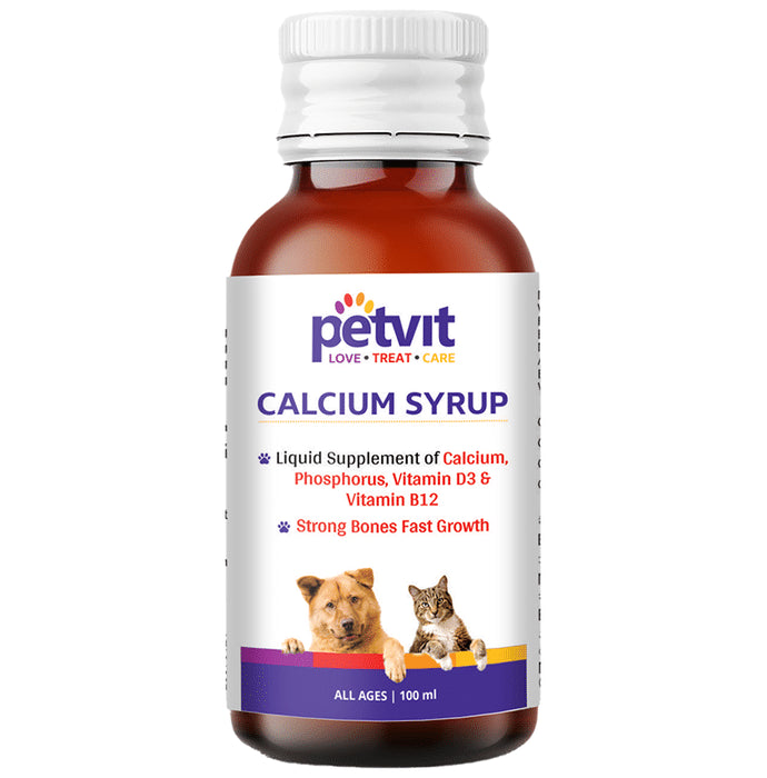 Petvit Calcium Syrup - Classic Derma