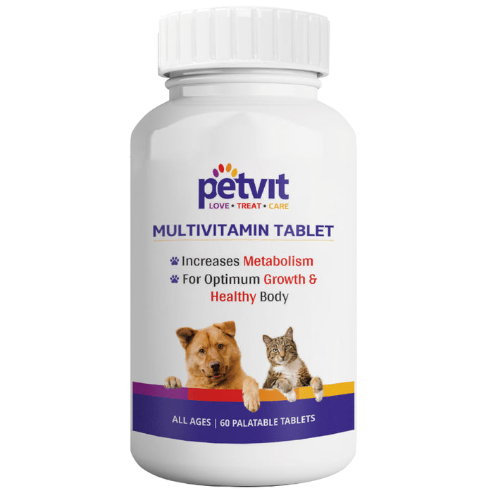 Petvit Multiviatmin Tablet - Classic Derma