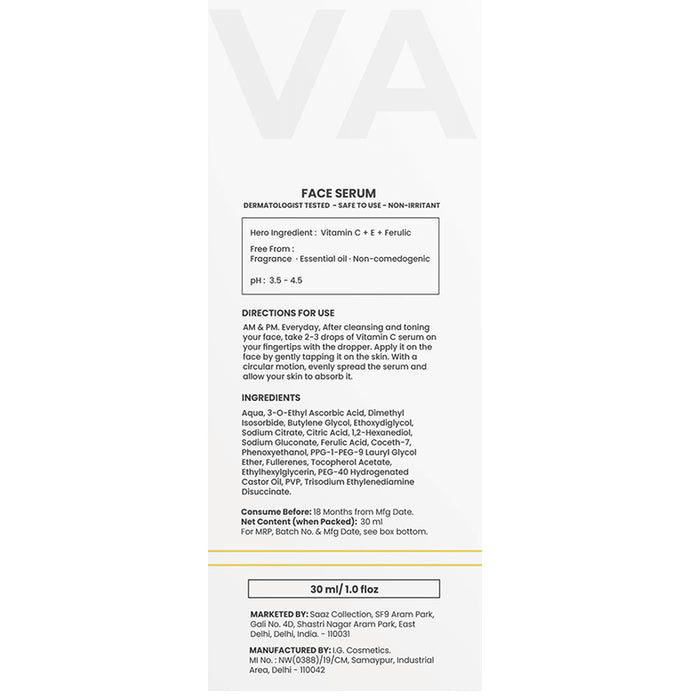 Vandyke Vitamin C + E + Ferulic 16% Face Serum