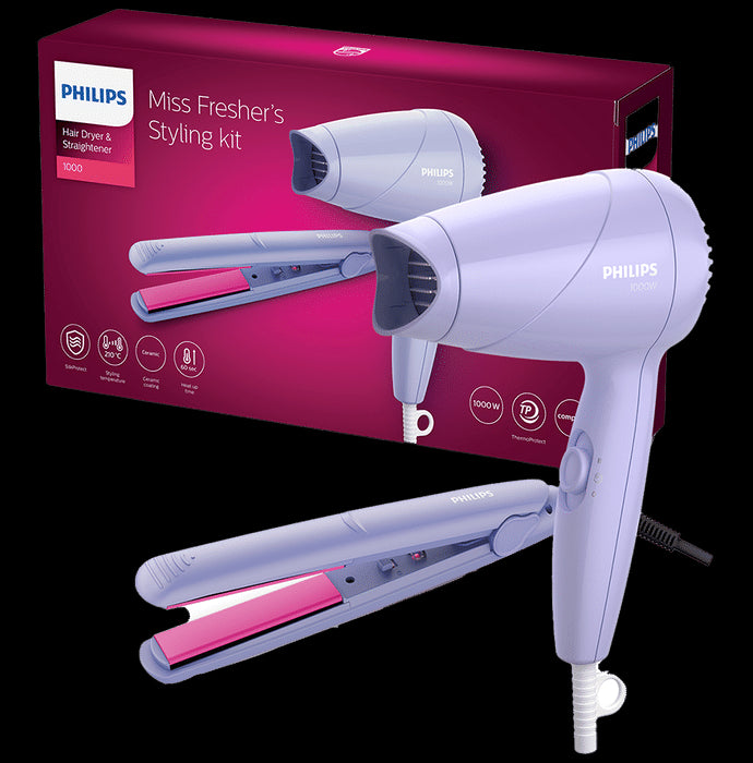Philips HP8643/56 Miss Fresher's Styling Kit - Classic Derma