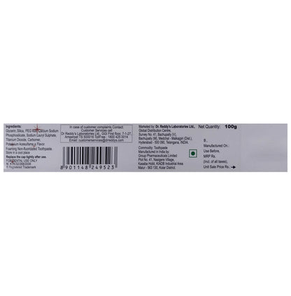 Vantej Extra Foaming Toothpaste | For Sensitivity Relief