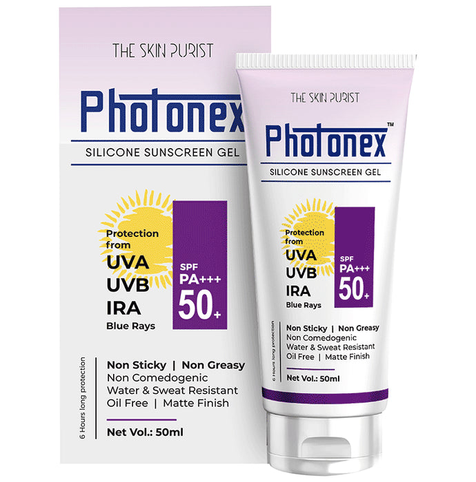 Photonex Silicone Sunscreen Gel SPF 50+ PA+++ - Classic Derma
