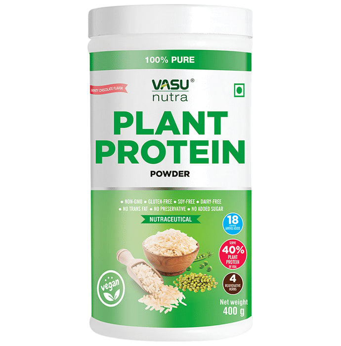 Vasu Nutra Plant Protein Powder - Classic Derma
