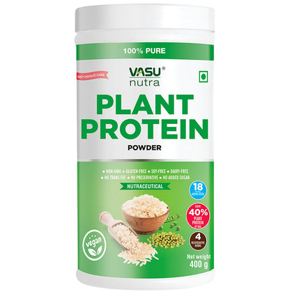 Vasu Nutra Plant Protein Powder - Classic Derma
