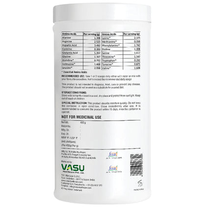 Vasu Nutra Plant Protein Powder